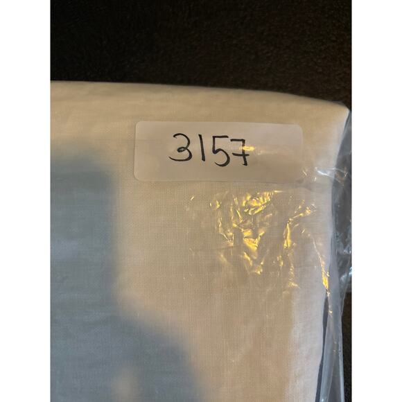 H&M Women's Size 16 Plain White Linen Side Zip Casual Summer Beach A Line Skirt - Picture 11 of 11